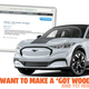 Illustration for article titled Yes, You Can Get A Woodgrain Kit For The 2021 Ford Mustang Mach-E, But Its Not Good Enough